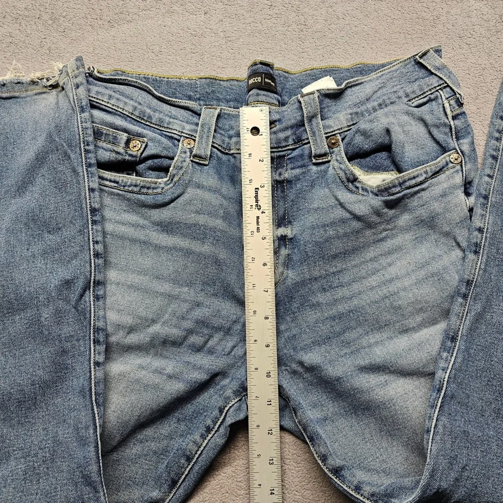 True Religion Rocco Relaxed Skinny Mens Size 34 Blue Jeans Stretch Denim Casual